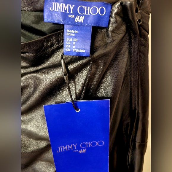 JIMMY CHOO LEATHER DRESSES - Picture 4 of 5